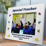 Personalised Best Teacher Gifts Thank You Gift Teacher Frame