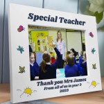 Personalised Best Teacher Gifts Thank You Gift Teacher Frame