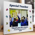 Personalised Best Teacher Gifts Thank You Gift Teacher Frame