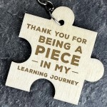 Thank You Teacher Gifts Engraved Keyring Nursery Teaching School