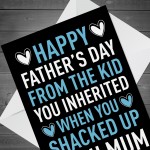 Funny Step Dad Fathers Day Card Fathers Day Card From The Kid