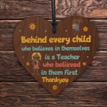 Teacher Plaque Thank You Gift For Teacher Leaving School Nursery