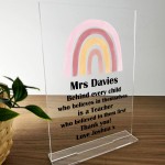 Personalised Teacher Gifts Thank You End Of School Nursery