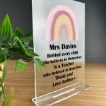 Personalised Teacher Gifts Thank You End Of School Nursery