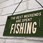 Funny Fishing Sign Fisherman Gift For Him Fishing Accessories