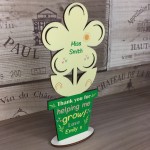 Personalised Thank You Grow Teacher Gifts Leaving Pre School