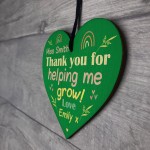 Thank You For Helping Me Grow Gift For Teacher Personalised