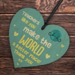 Teaching Gifts World A Better Place Thank You School Nursery