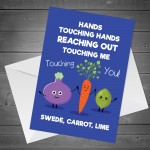 Swede Carrot Lime Sweet Funny Birthday Card Caroline Card