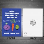 Swede Carrot Lime Sweet Funny Birthday Card Caroline Card