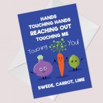 Swede Carrot Lime Sweet Funny Birthday Card Caroline Card