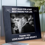 Thank You Gift For Best Man Personalised Wooden Photo Frame Gift