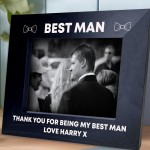 Thank You Gift For Best Man Photo Frame Personalised Best Man