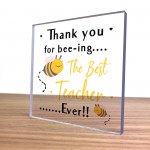 Thank You For Beeing Best Teacher Gifts End Of School Term Gift