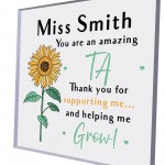 Thank You Teacher Gifts PERSONALISED Leaving Gifts For Assistant