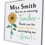 Thank You Teacher Gifts PERSONALISED School Leaving Gifts