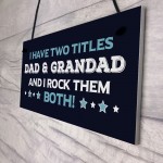 Funny Dad Gift Hanging Sign Grandad Gift Fathers Day Birthday