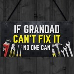 Grandad Sign Hanging Shed Garage Sign GRANDAD GIFT Fathers Day