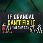 Grandad Sign Hanging Shed Garage Sign GRANDAD GIFT Fathers Day