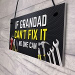 Grandad Sign Hanging Shed Garage Sign GRANDAD GIFT Fathers Day