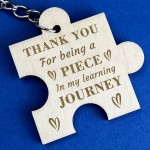 Thank You Keyring For Teacher Teaching Assistant Nursery Teacher