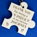 Thank You Keyring For Teacher Teaching Assistant Nursery Teacher