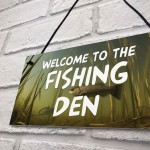 Fishing Den Sign Fishing Sign Fishing Accessories Shed Sign