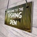 Fishing Den Sign Fishing Sign Fishing Accessories Shed Sign