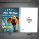 Funny Card From The Dog Birthday Card For Dog Lover Novelty