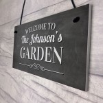 Personalised Shabby Chic Garden Signs For Outside Summerhouse