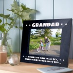 Novelty Gift For Grandad Black Photo Frame Grandad Christmas