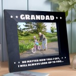 Novelty Gift For Grandad Black Photo Frame Grandad Christmas