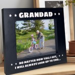 Novelty Gift For Grandad Black Photo Frame Grandad Christmas