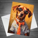 Funny Dog Themed Card Birthday Card For Dog Lover Card