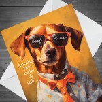 Funny Dog Themed Card Birthday Card For Dog Lover Card