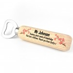 Personalised Gift For Teacher Novelty Leaving School Nursery