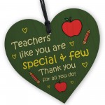 Thank You Teacher Gift Best Teacher Wood Heart Gifts For Teacher