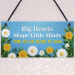 Teacher Appreciation Plaque Teaching Assistant TA Nursery