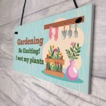 Funny Gardening Garden Plaque Novelty Garden Shed Sign Gifts