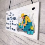 Find My Soul Novelty Hanging Garden Shed Summer House Sign 