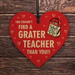 Thank You Teacher Gifts Wooden Heart Teacher Leaving Gifts