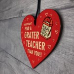 Thank You Teacher Gifts Wooden Heart Teacher Leaving Gifts