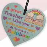 Special Thank You Gift For Teacher Novelty Leaving Gift Nursery 