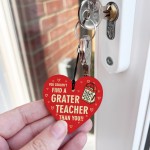 Funny Teacher Keyring Best Teacher Gifts Teacher Appreciation