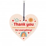 Thank You Gifts For Teacher Wooden Keyring Gift For Friend