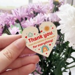 Thank You Gifts For Teacher Wooden Keyring Gift For Friend