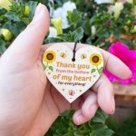 Thank You Gifts For Him Her Wooden Keyring Gift For Friend