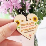 Thank You Gifts For Him Her Wooden Keyring Gift For Friend