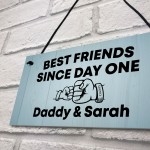 Dad Daughter Gift Hanging Sign Best Friend Sign Dad Birthday