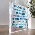 Personalised 16th Birthday Gift For Son Brother Freestanding